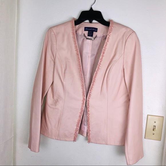 Russell Kemp Jackets & Blazers - RUSSELL KEMP LEATHER BLAZER SIZE 6
